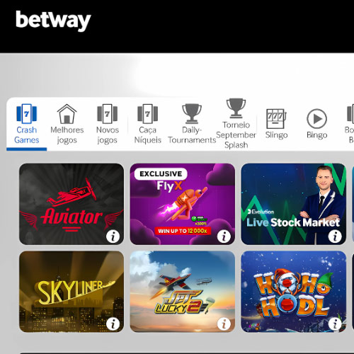 Go to the Casino section from the main menu