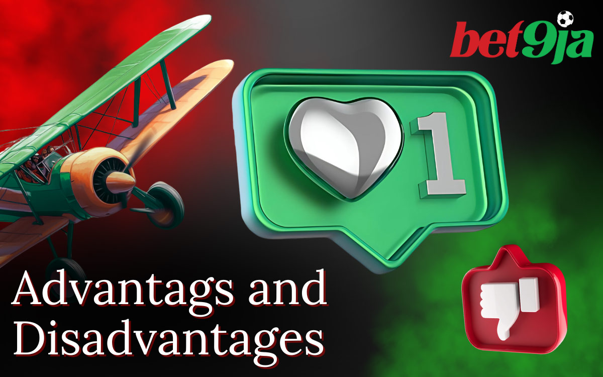 Bet9ja Aviator has advantages and disadvantages