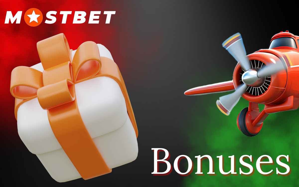 There are many bonuses on the Mostbet website