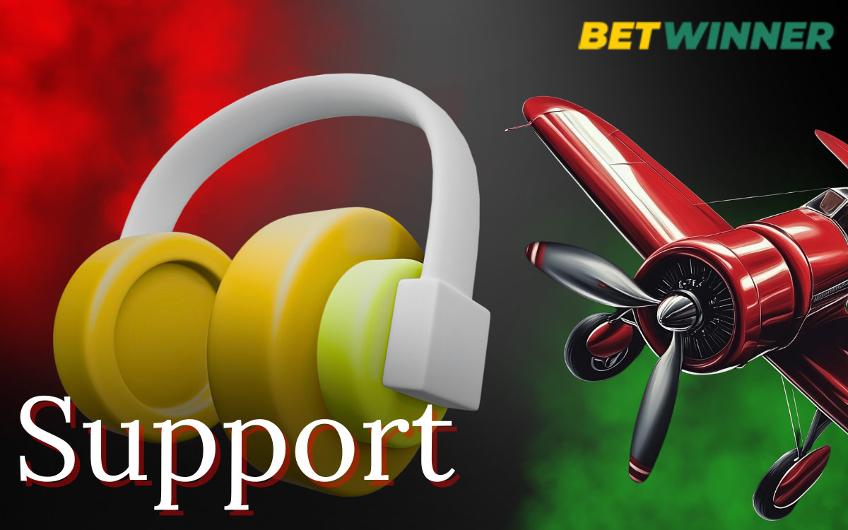 Betwinner has customer support