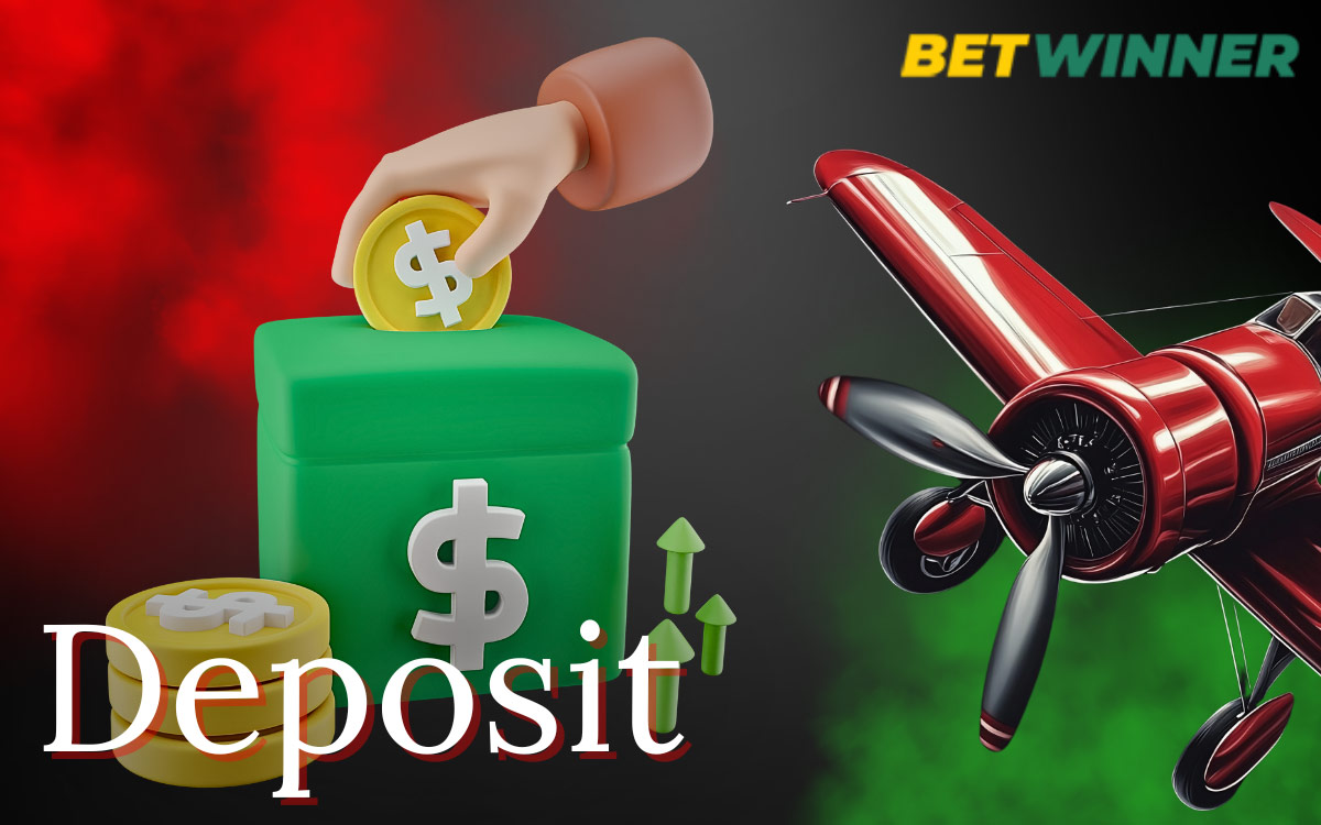 Betwinner has different deposit and withdrawal methods