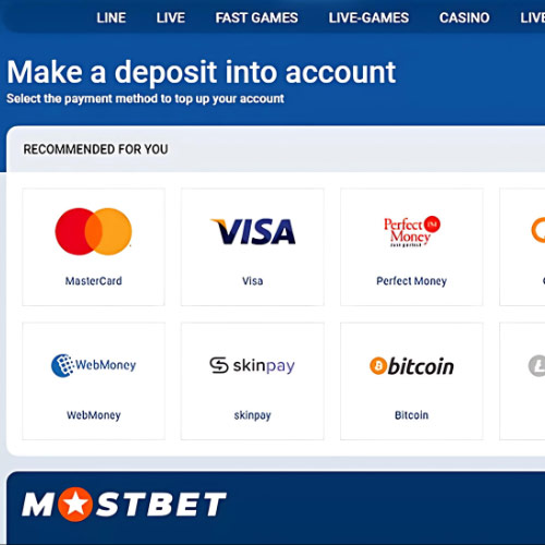 Deposit money to your account