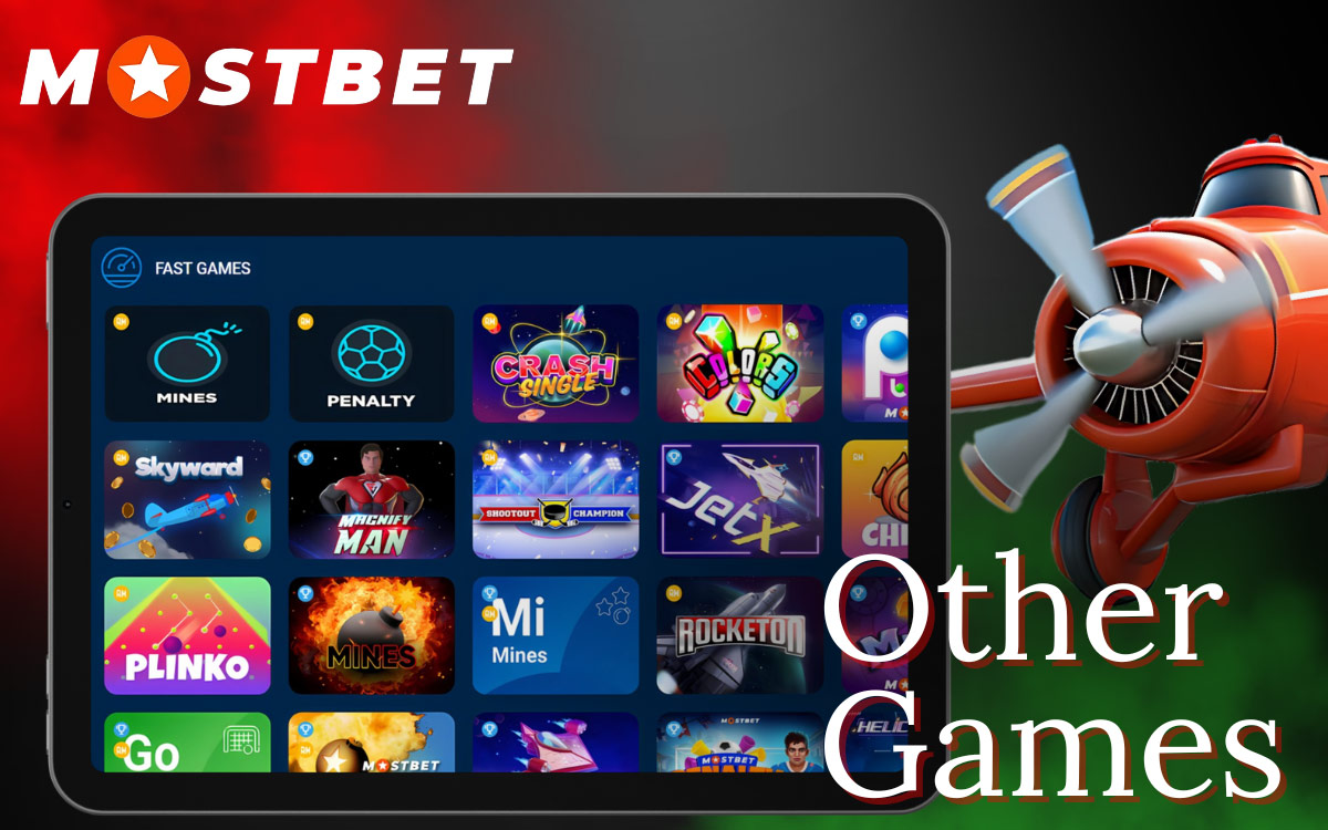 Other games at Mostbet