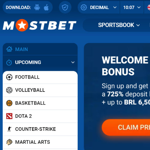 Official website of Mostbet