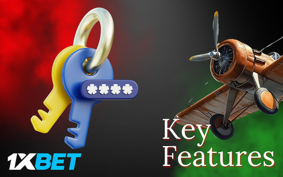 Features of 1xbet Aviator