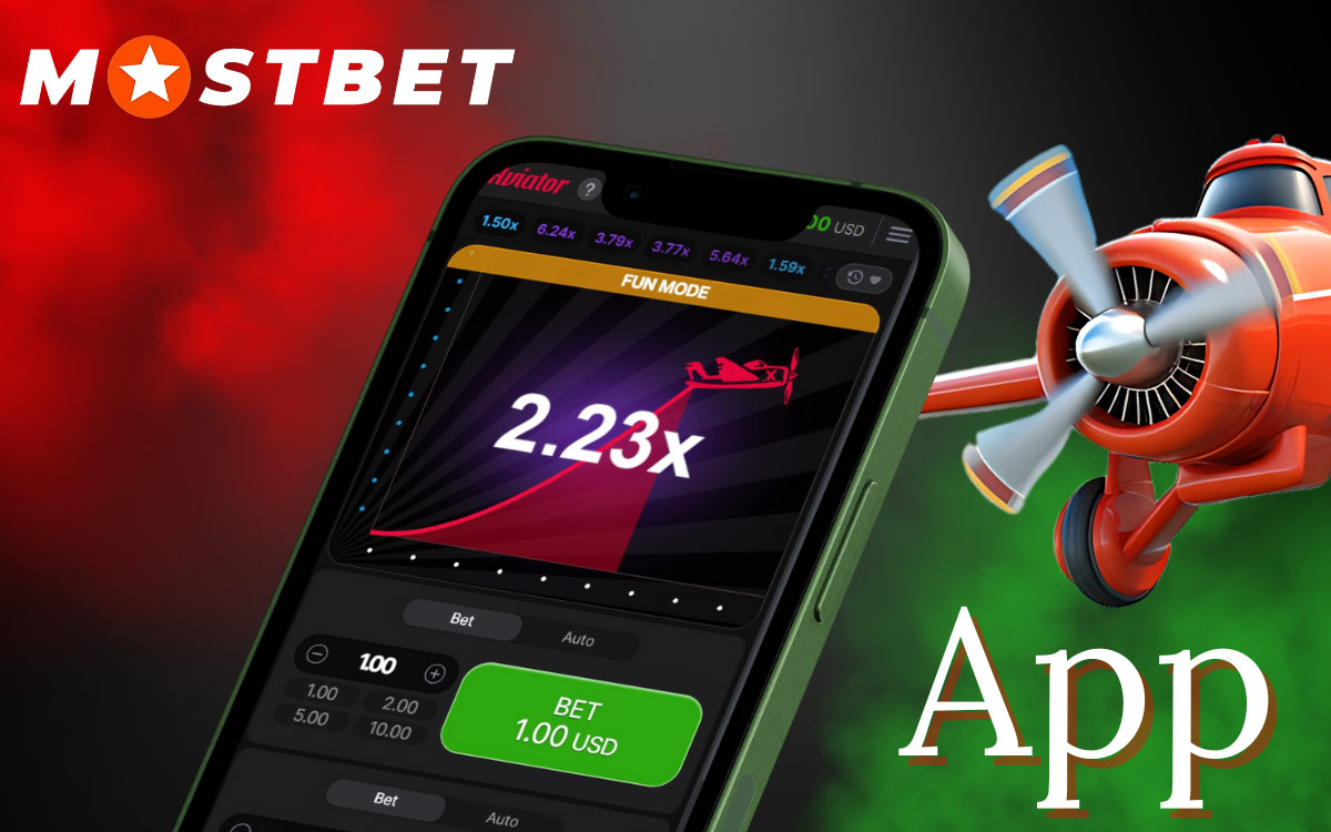 Mostbet Aviator has its own mobile application